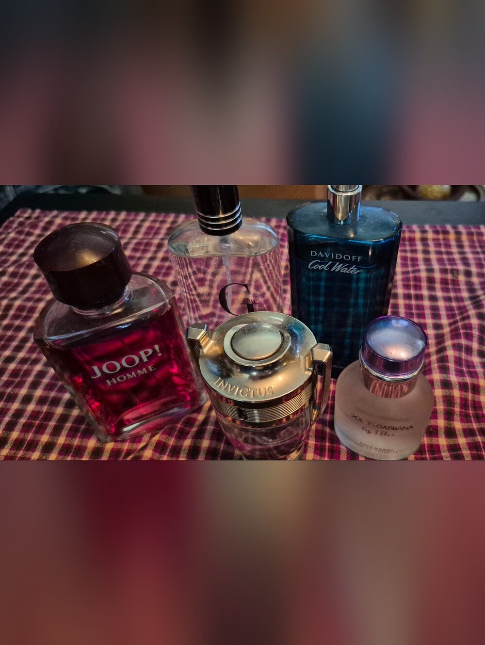 Mens Fragrance Collection,Coolwater,Joop,Dolce&Gabbana,Geogeao,Invectus,